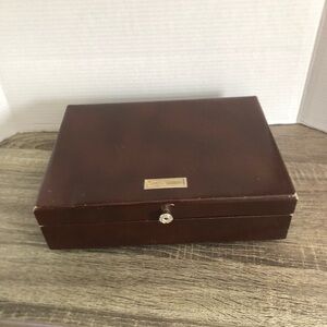Vtg Lord Buxton Men’s Jewelry Case